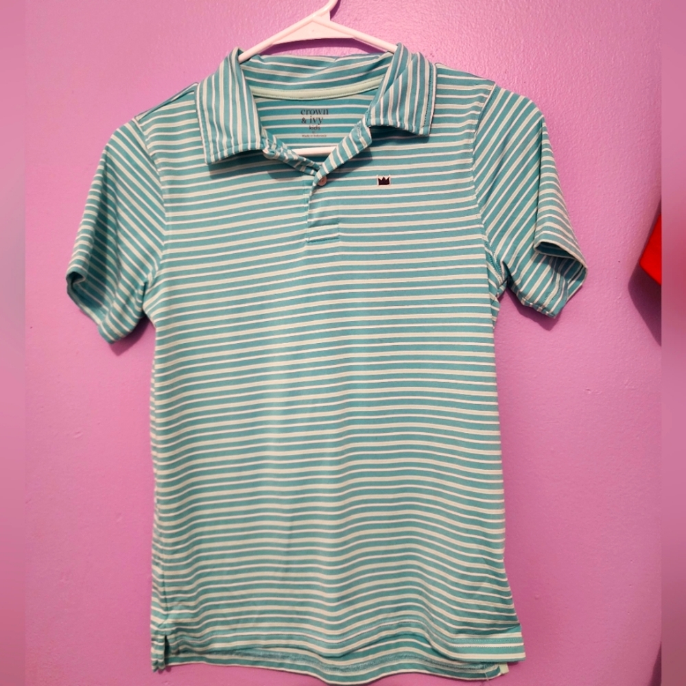 Crown & Ivy Kids Polo sz M